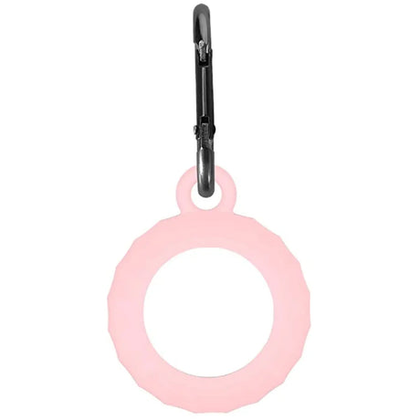 Silikon-Tag-Case mit Öse und Karabinerhaken – Schutz für deinen Air Tag.
