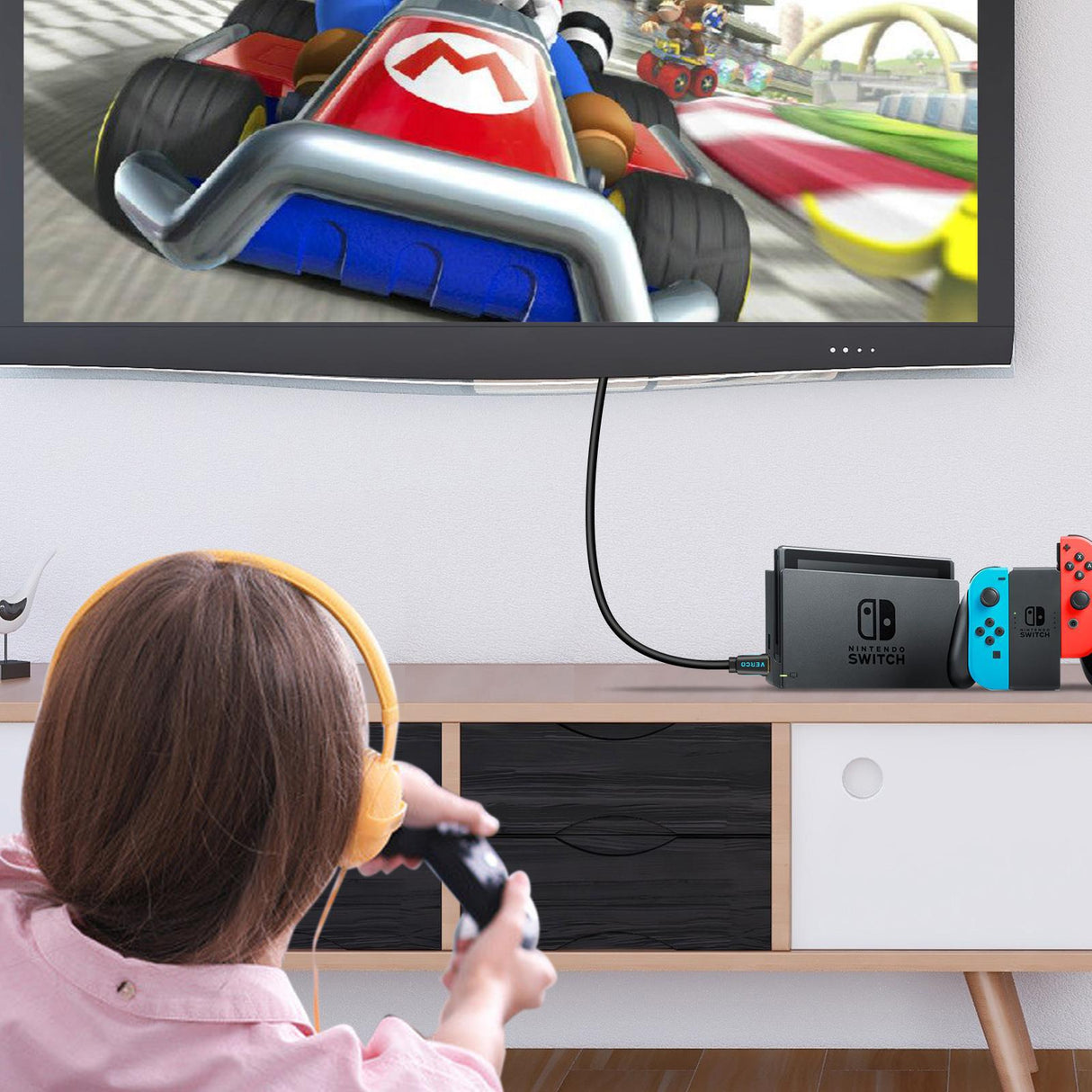 HDMI 2.0 Kabel - HD-110B - 2M - Schwarz