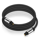 VERCO Toslink Rund Kabel 0.5m für digitale Audio Signale