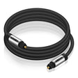 VERCO Toslink Rund Kabel 2m für digitale Audio Signale