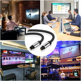 Toslink Kabel PVC - TLK-55W - 5M - Schwarz