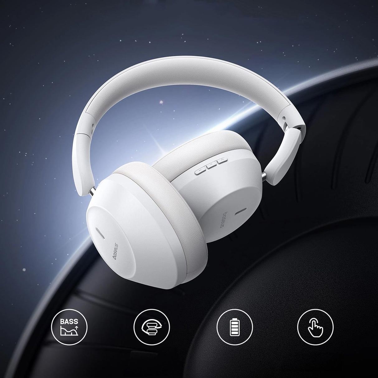 On-Ear Bluetooth Kopfhörer – 50h Akku & Faltbar