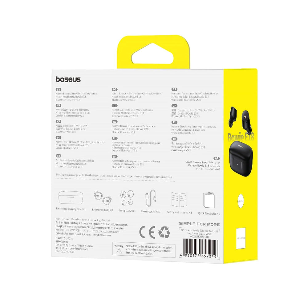 Kopfhörer Baseus Bowie E18