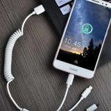 Kfz Ladegerät mit 3in1 Kabel – USB-A Ladeport