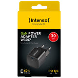 Intenso W30C GaN Ladegerät 30W Schwarz