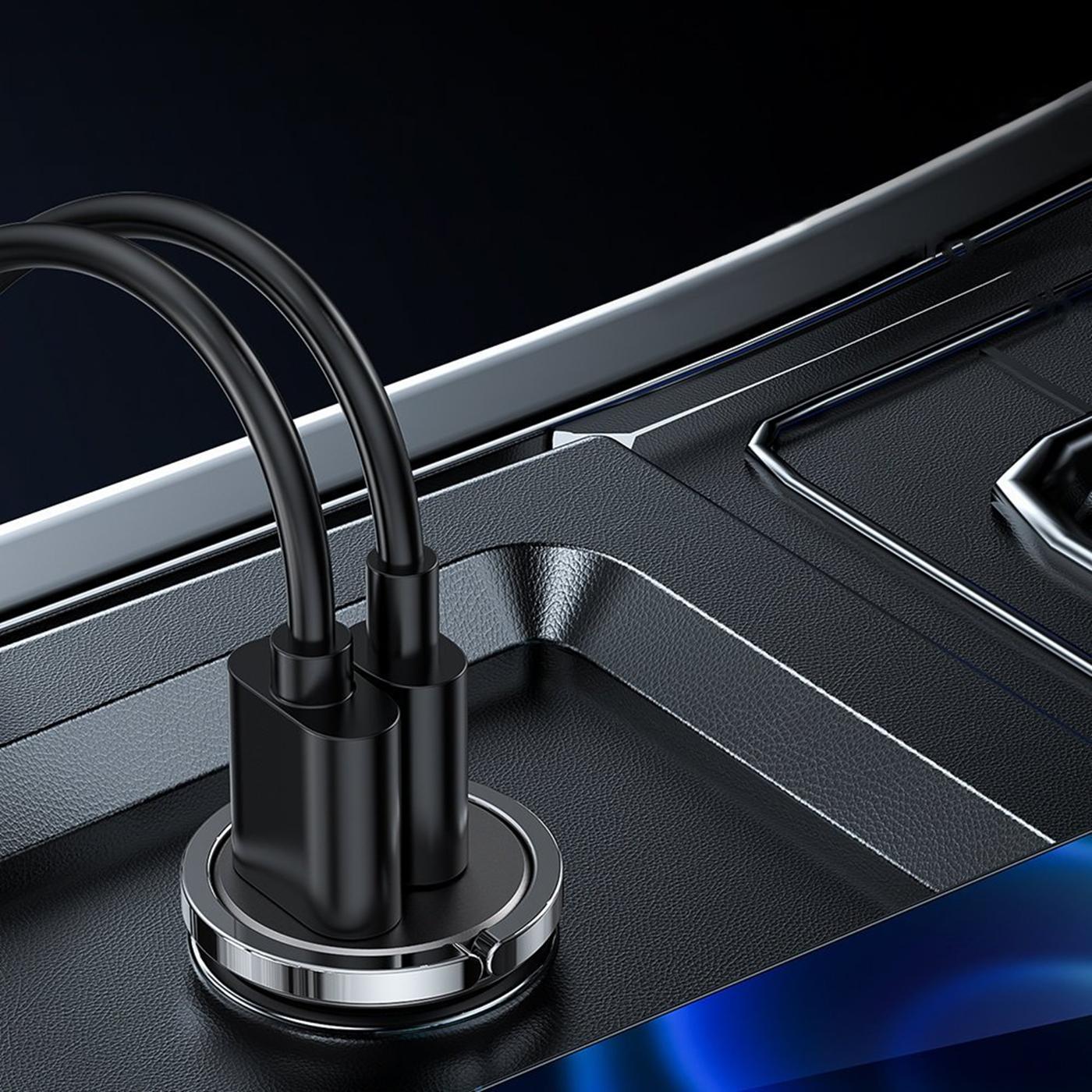KFZ Ladegerät Schnellladung – 45W USB-C USB-A