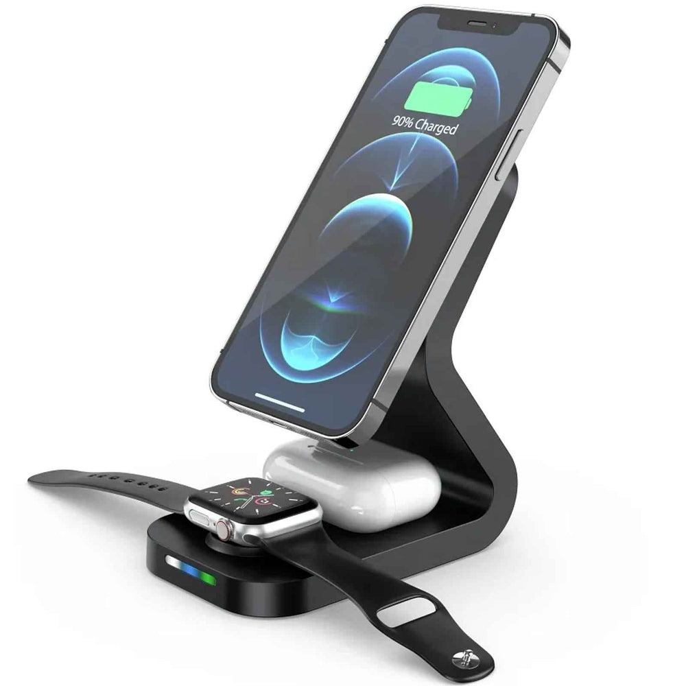 3-in-1 MagSafe Wireless Ladestation für iPhone, Apple Watch und AirPods