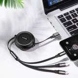Baseus USB Kabel - CAMLT-JH01 - 3in1 - Schwarz