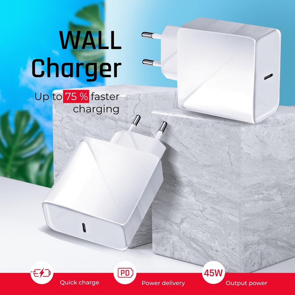 Netz-Ladegerät Forcell USB Typ-C 45W