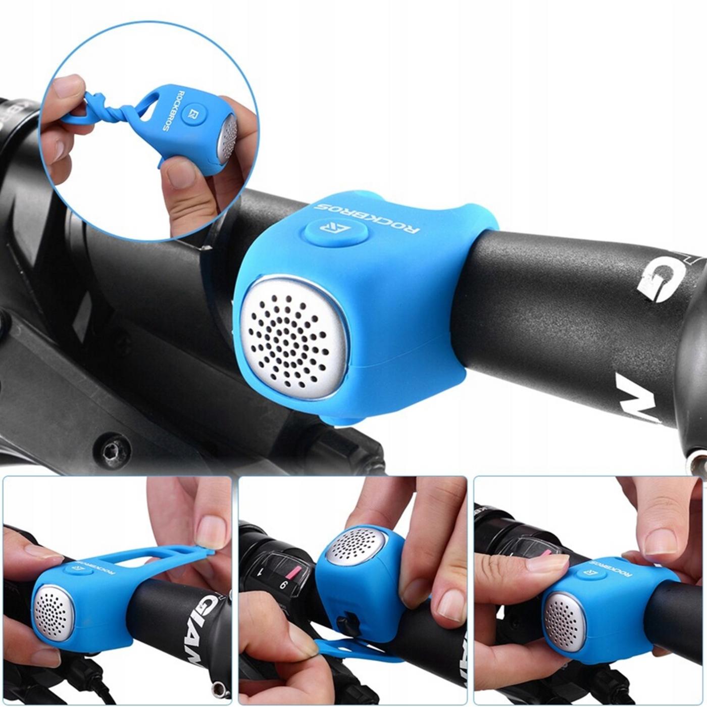 Fahrradklingel elektr. – 90 dB, 3 Modi