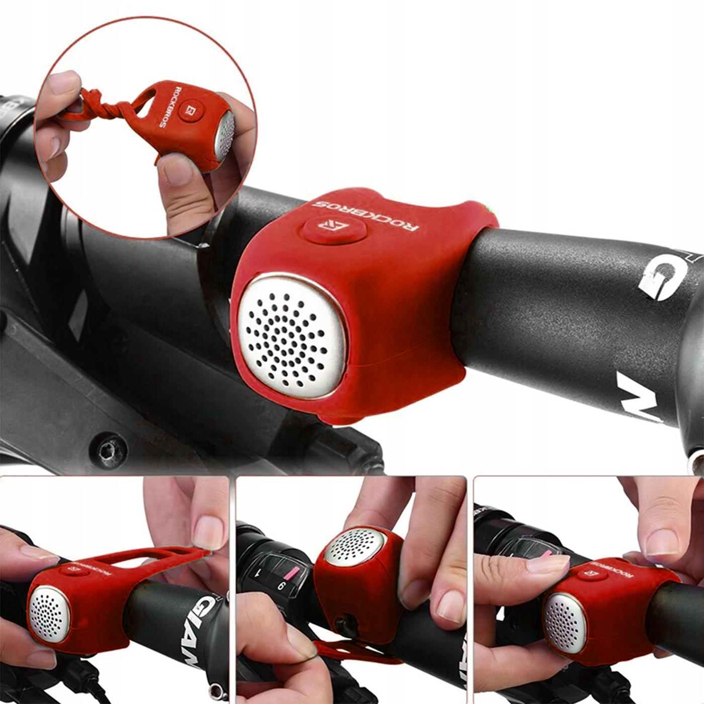 Fahrradklingel elektr. – 90 dB, 3 Modi