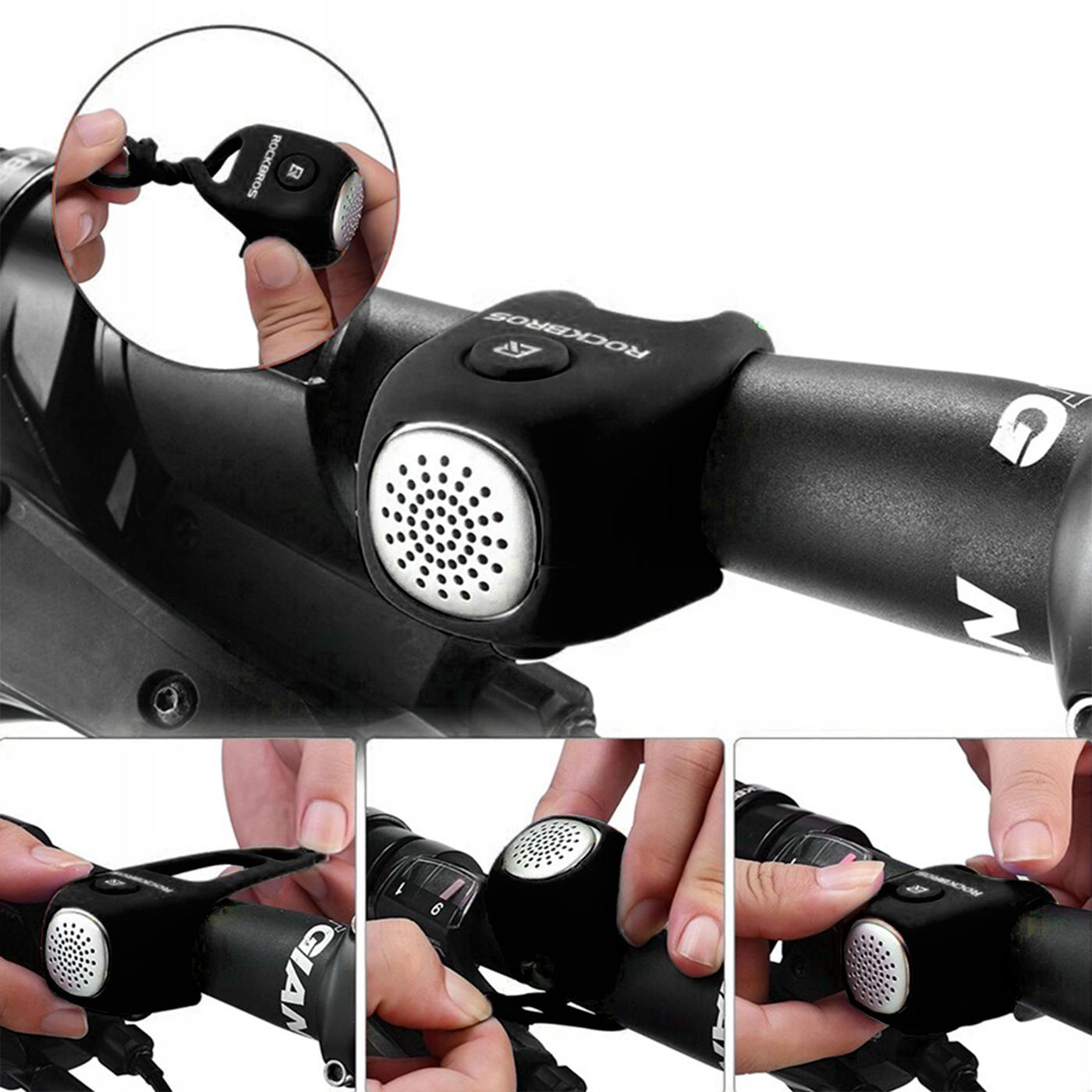 Fahrradklingel elektr. – 90 dB, 3 Modi