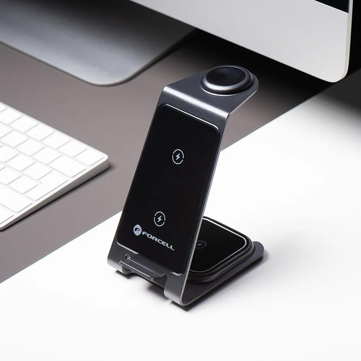 Ladestation 3in1 Wireless – Qi Apple Samsung