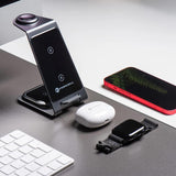 Ladestation 3in1 Wireless – Qi Apple Samsung