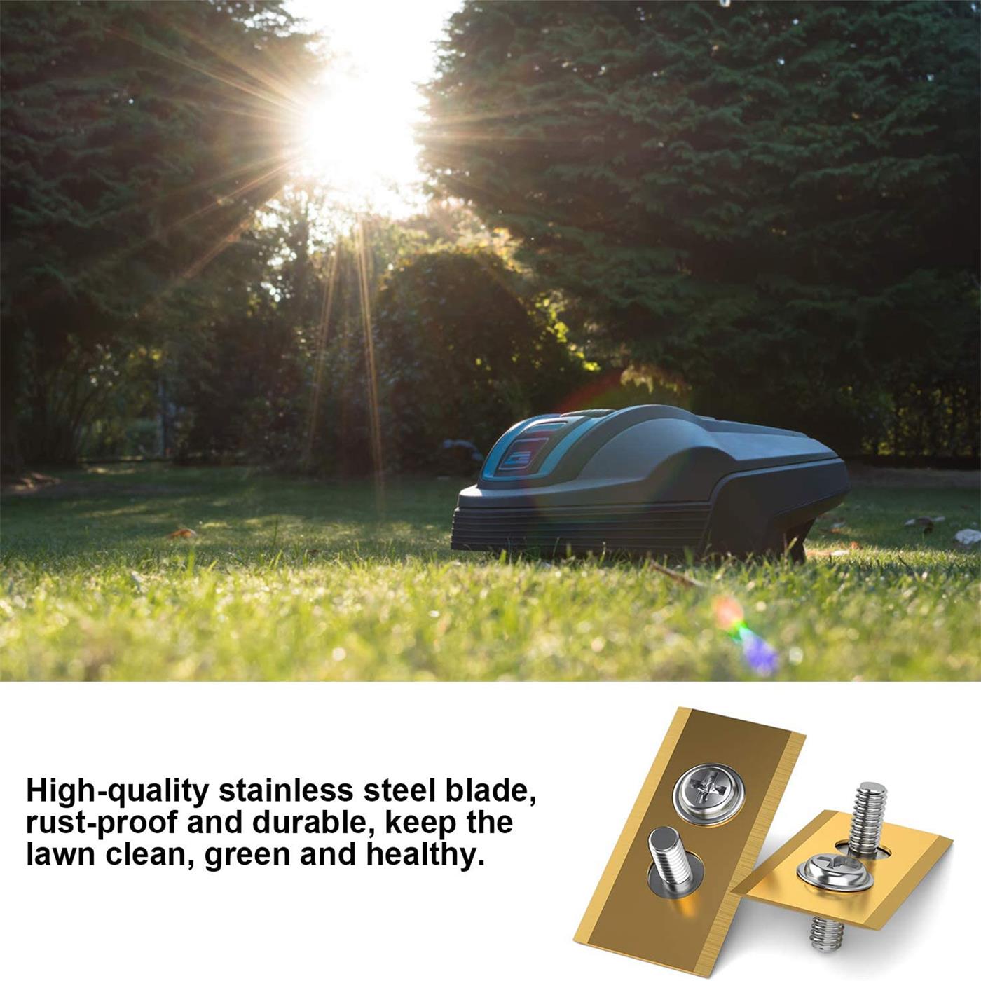 Mähroboter Ersatzmesser – Klingen für Gardena, Husqvarna, Worx & Bosch