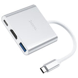 USB C Hub 3-in-1 – HDMI 4K & USB 3.0 & PD 60W