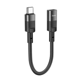 Hoco U107 USB-C auf Lightning Adapter- Schwarz