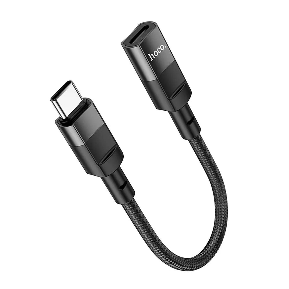Hoco U107 USB-C auf Lightning Adapter- Schwarz