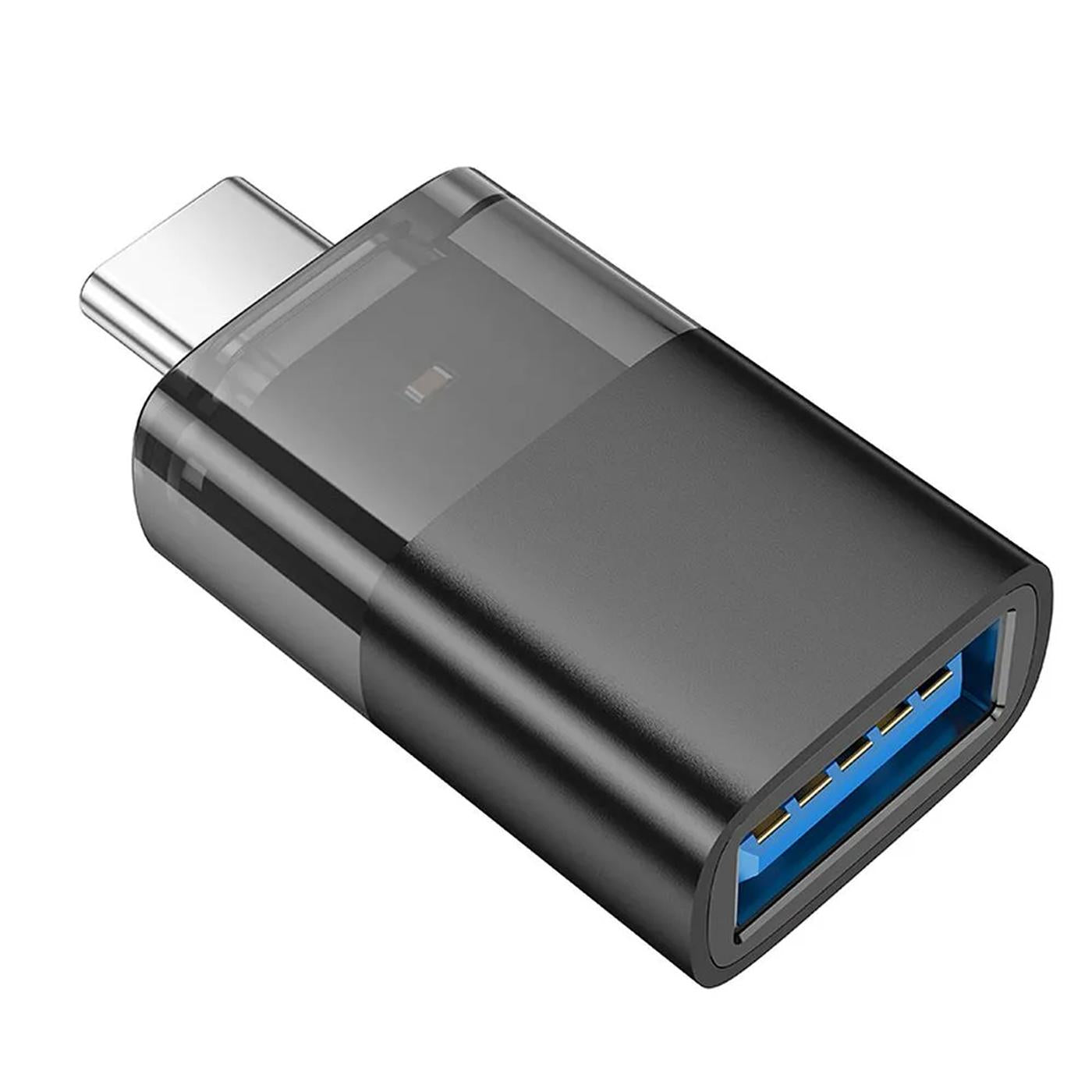 USB-C auf USB-A 3.0 OTG Adapter – Schwarz