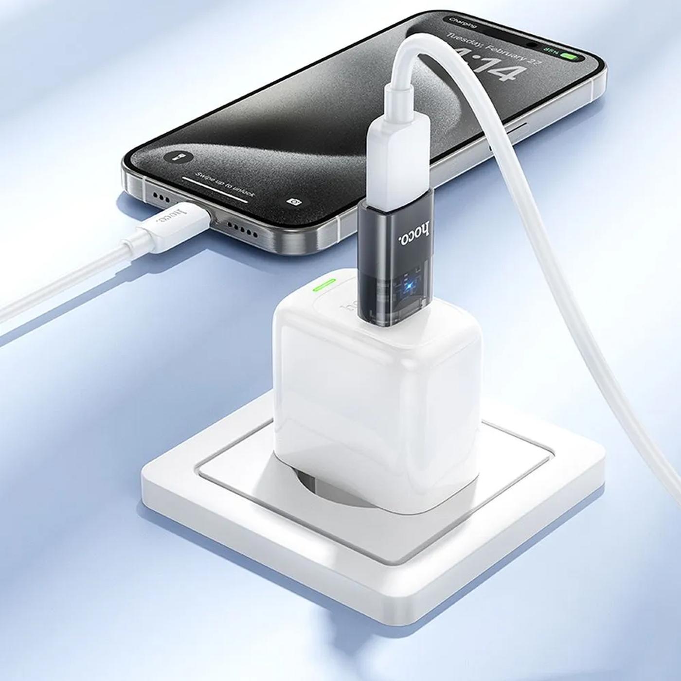 USB-C auf USB-A 3.0 OTG Adapter – Schwarz