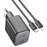 GaN Ladegerät 45W USB-C – Dual Port Schnelllader