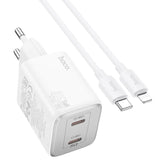 GaN Ladegerät 45W USB-C – Dual Port Schnelllader