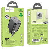 GaN Ladegerät 45W USB-C – Dual Port Schnelllader