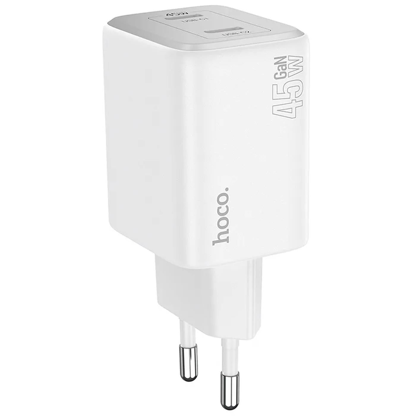 GaN Ladegerät 45W USB-C – Dual Port Schnelllader