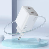 GaN Ladegerät 45W USB-C – Dual Port Schnelllader