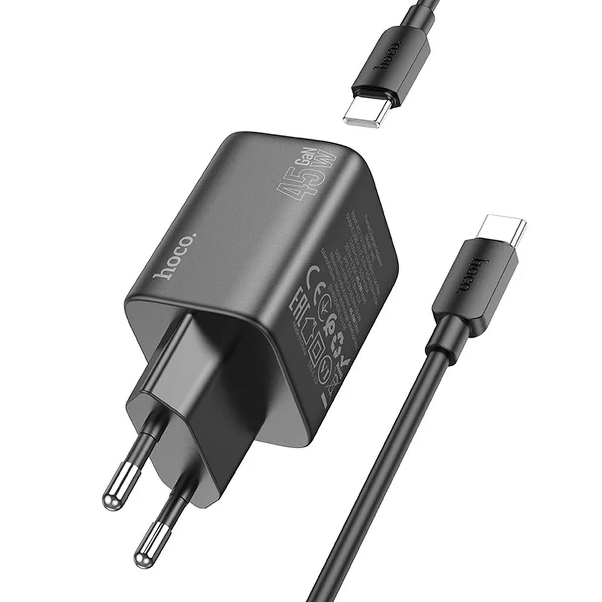 GaN Ladegerät 45W USB-C – Dual Port Schnelllader