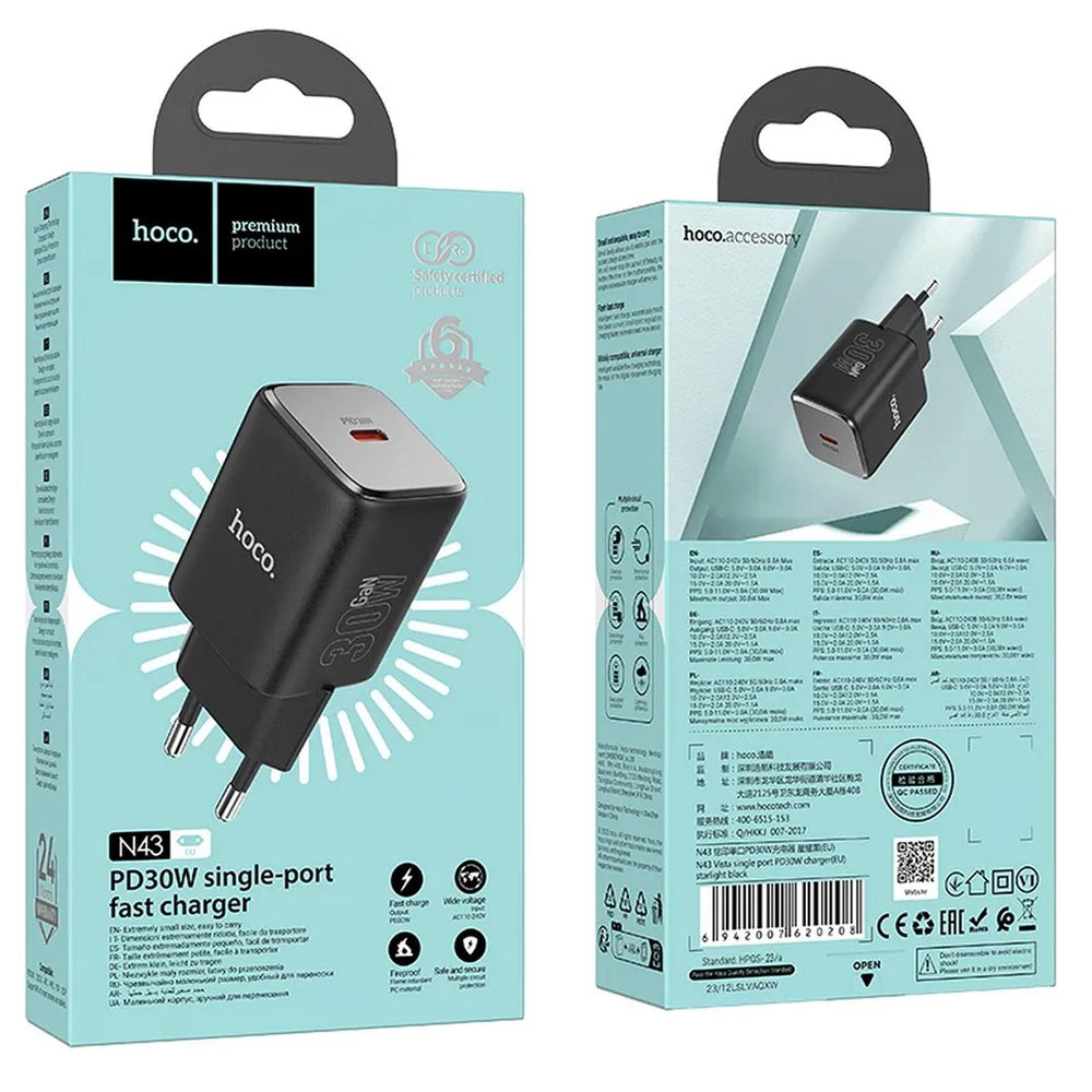 Netz-Ladegerät Hoco - N43 GaN SOLO