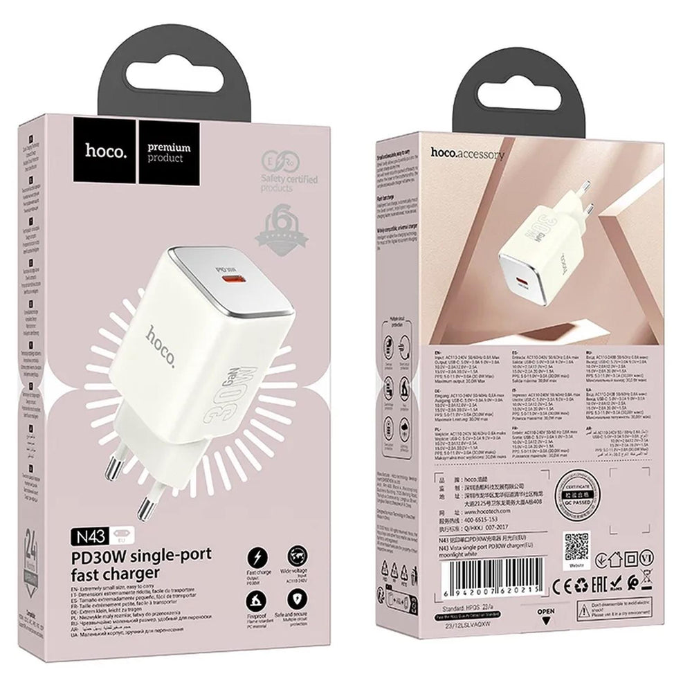 Netz-Ladegerät Hoco - N43 GaN SOLO