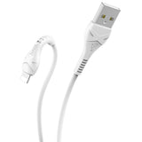Hoco N4 Netz Ladegerät mit 2 USB Anschlüssen als Solo oder mit Lightning USB-C Micro-USB Kabel