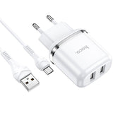 Netz-Ladegerät 2x USB – 2.4A Universal