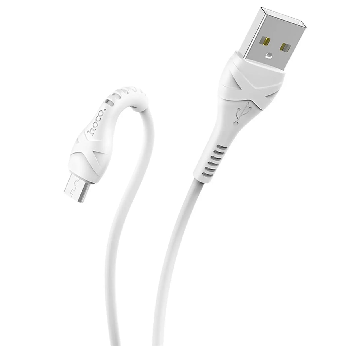 Hoco N4 Netz Ladegerät mit 2 USB Anschlüssen als Solo oder mit Lightning USB-C Micro-USB Kabel