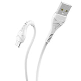 Hoco N4 Netz Ladegerät mit 2 USB Anschlüssen als Solo oder mit Lightning USB-C Micro-USB Kabel