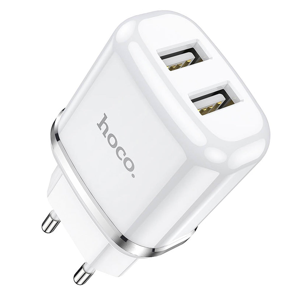 Netz-Ladegerät Hoco - N4 microUSB - Weiss