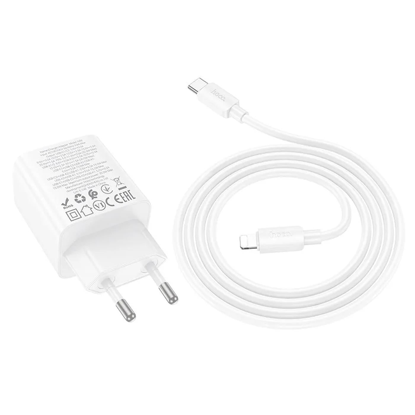 Ladegerät 30W GaN – 4 Ports USB-C PD & USB-A QC