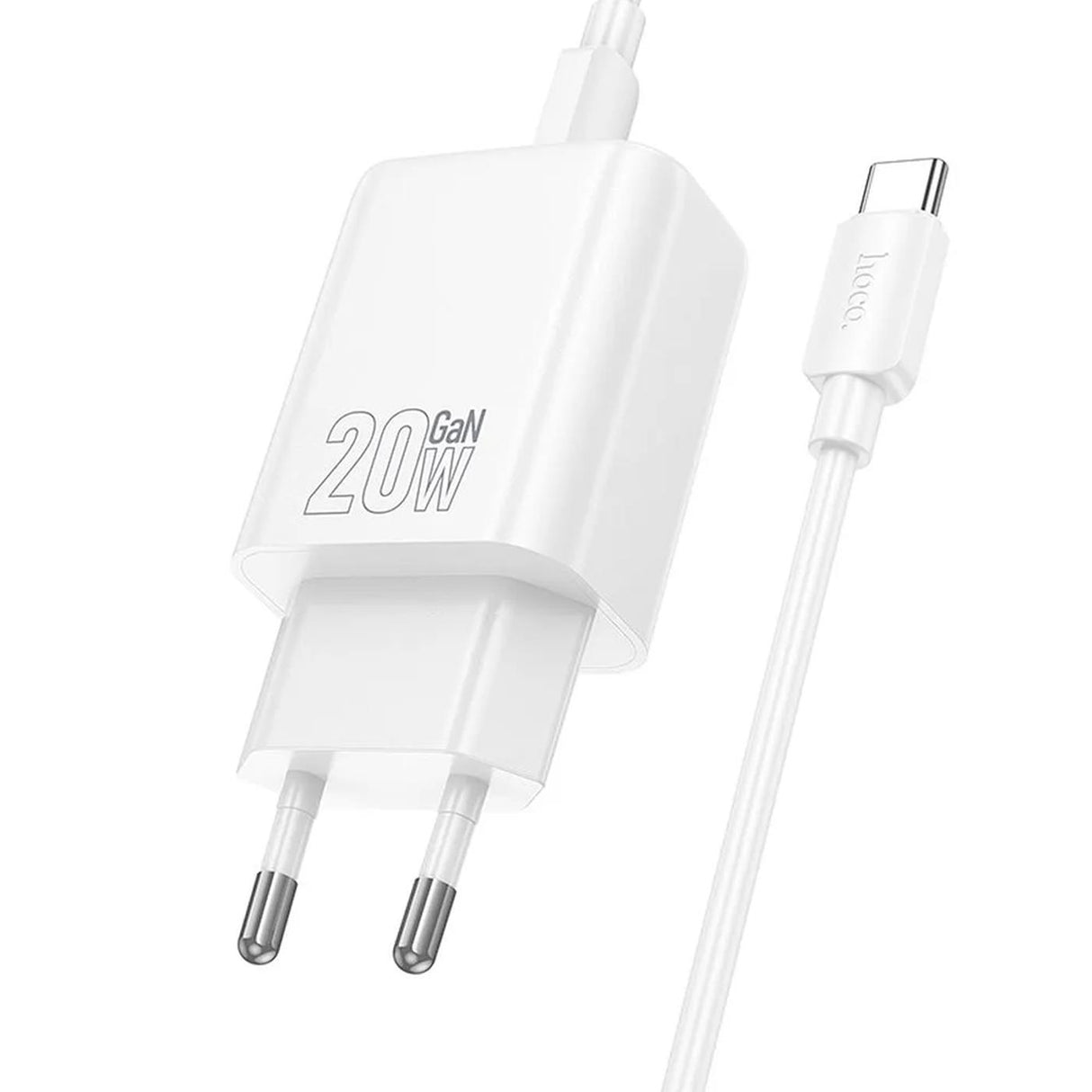 GaN Schnellladegerät 20W – USB-C PD & USB-A QC3.0 Dual Port