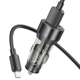 Hoco Kfz-Ladegerät - NZ12 microUSB - Schwarz