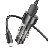 Kfz Ladegerät Schnellladung Set – 2x USB C Ports