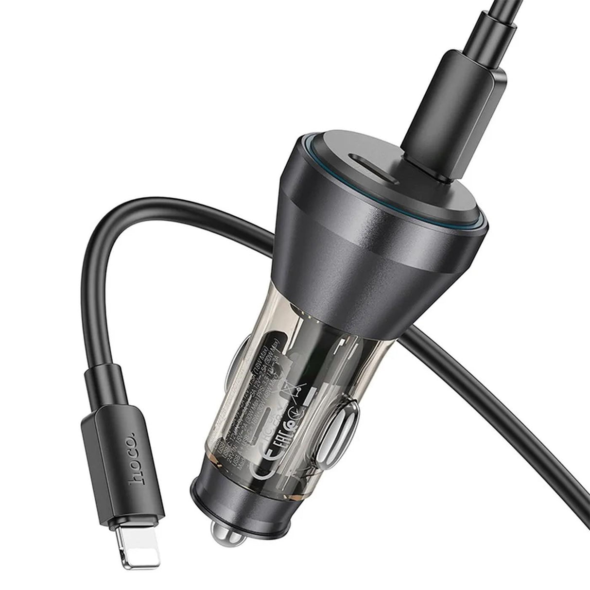 Kfz Ladegerät Schnellladung Set – 2x USB C Ports