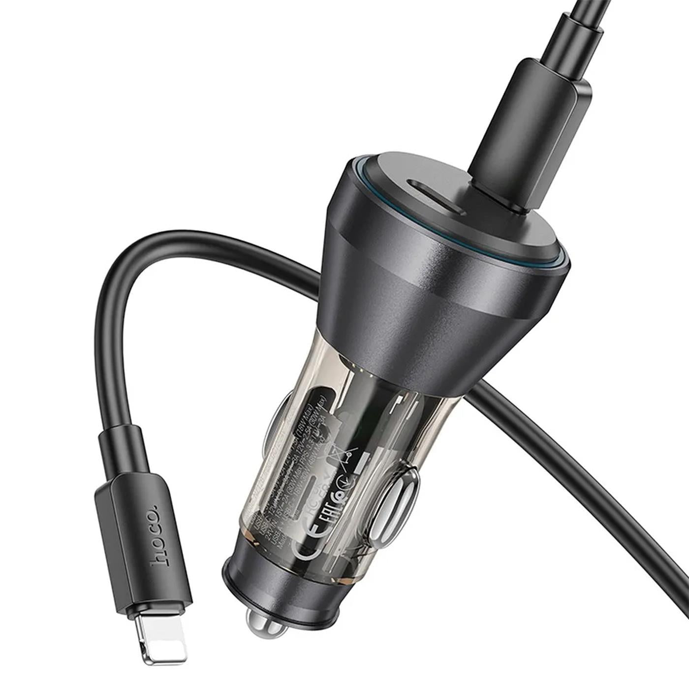Kfz Ladegerät Schnellladung Set – 2x USB C Ports