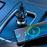 Kfz Ladegerät Set – 2x USB-A mit microUSB Kabel