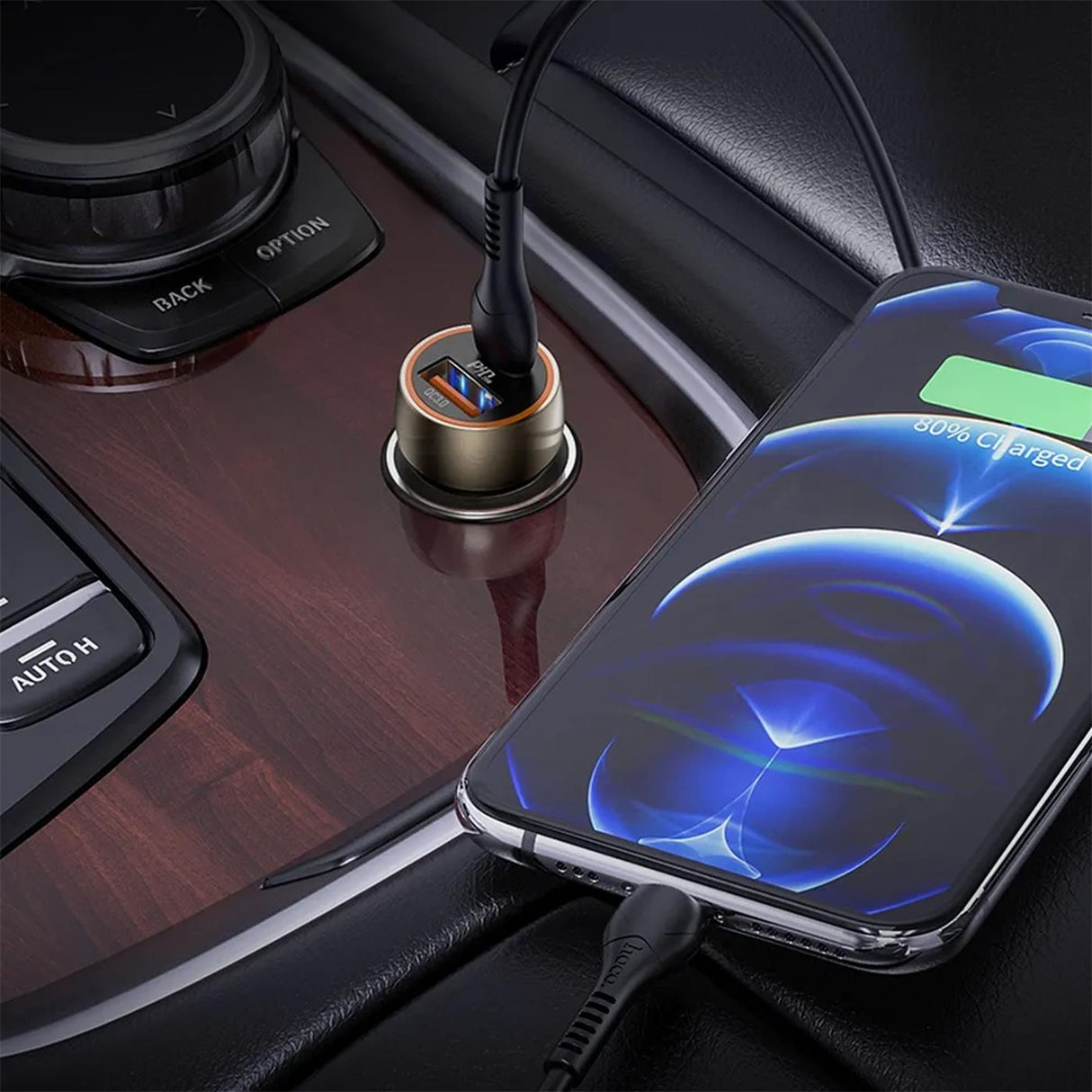 Kfz Ladegerät Schnellladung – USB-C PD & QC 3.0