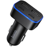 KFZ-Ladegerät 4 Port USB-A & USB-C – Schnellladeadapter