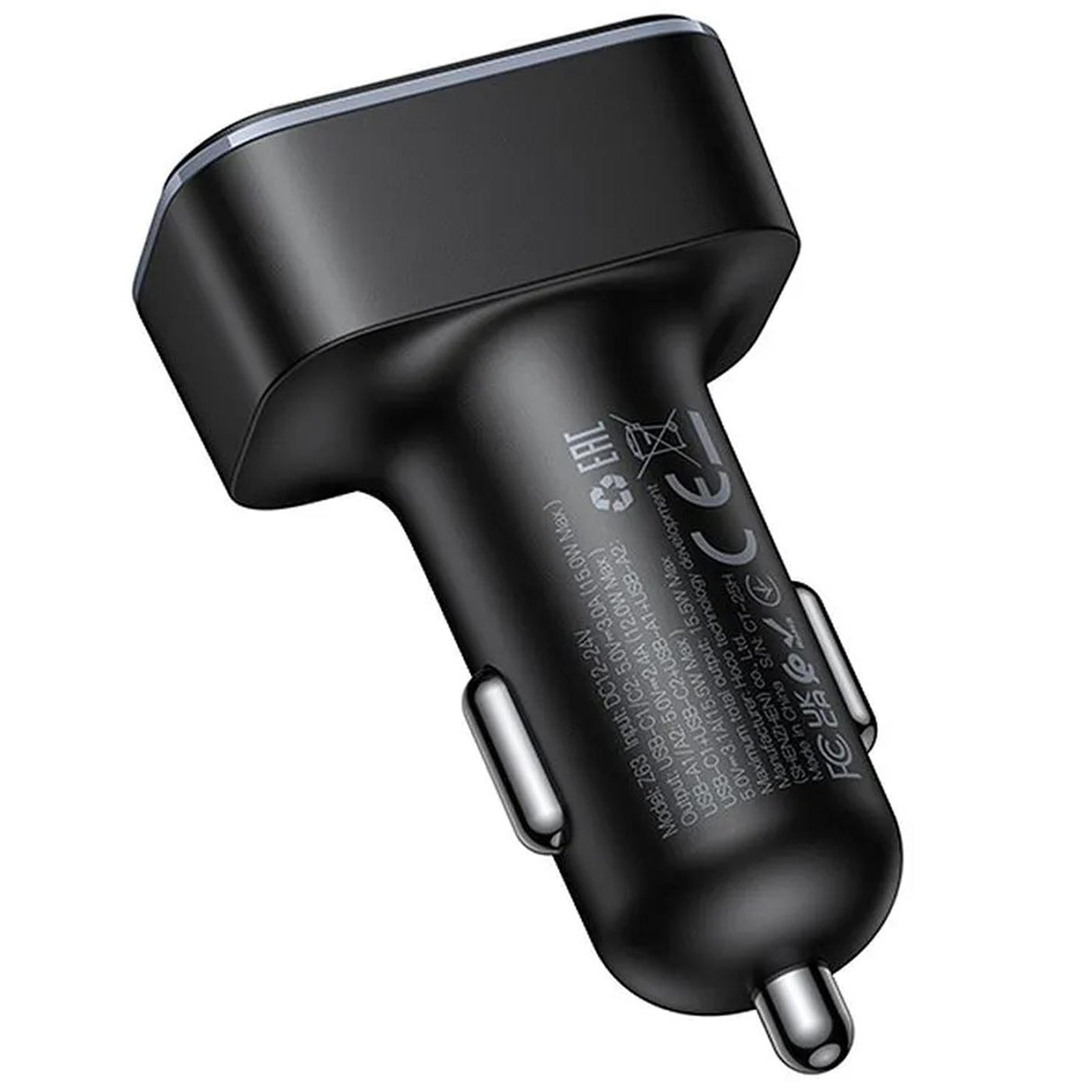 KFZ-Ladegerät 4 Port USB-A & USB-C – Schnellladeadapter