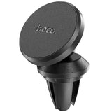 Hoco magnetische Lüftungshalterung für Smartphones, mit starker Magnetkraft und 360-Grad-Drehung, geeignet für Auto-Lüftung.