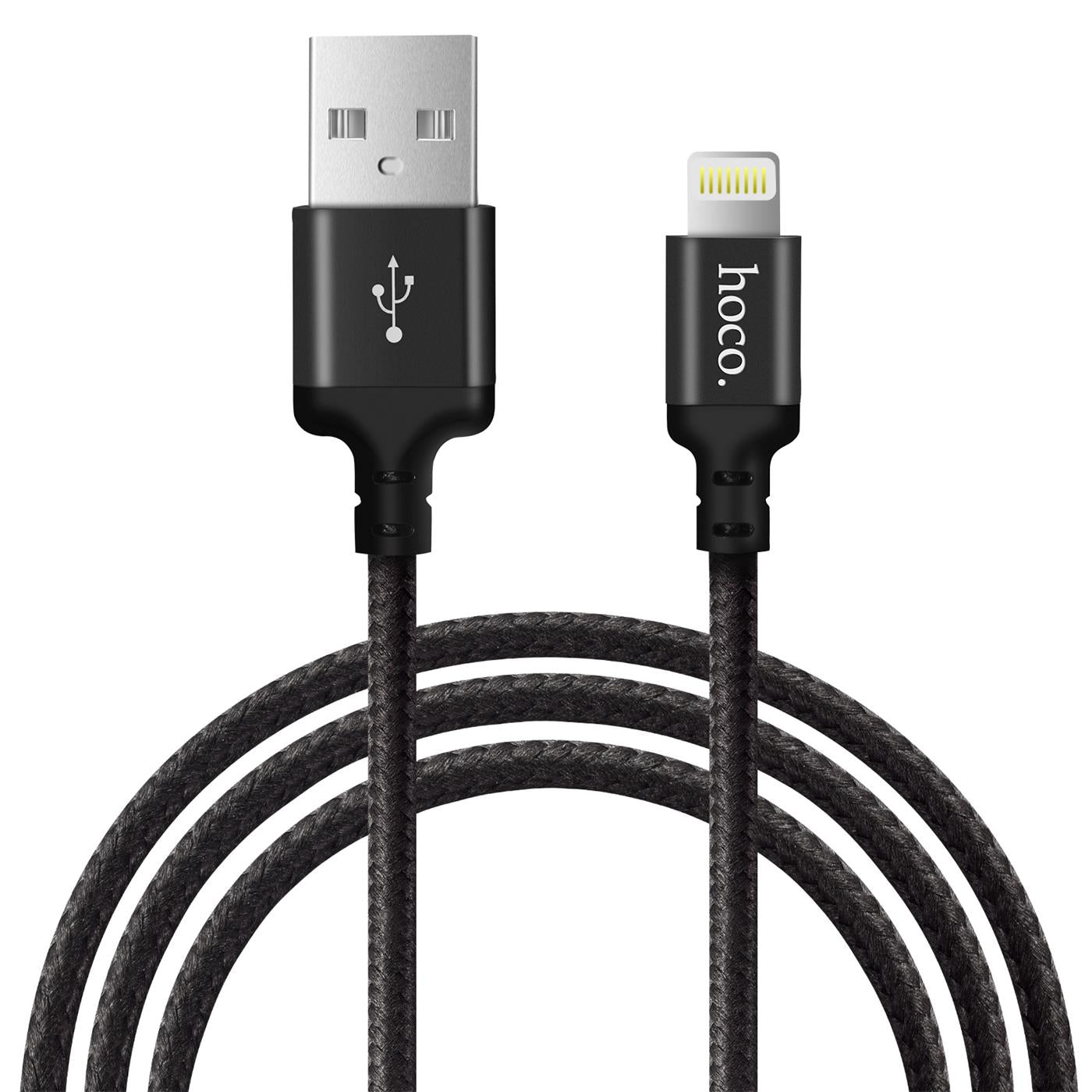Ladekabel USB A auf Lightning/Micro USB/USB C – Nylon