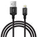 Hoco X14 Lightning zu USB-A Ladekabel, 1 Meter, geflochtenes Design für Langlebigkeit.